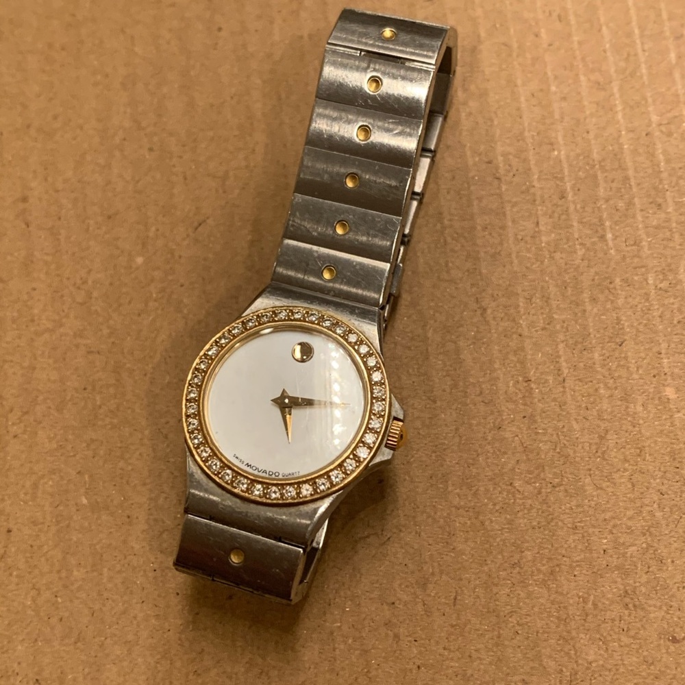 Diamond movado watch